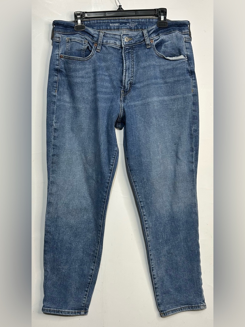 Old Navy Extra Stretch High-Rise O.G. Straight Jeans Size 16